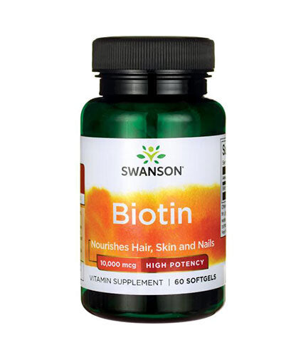 Super Strength Biotin 10.000 mcg - 60 capsule de gel