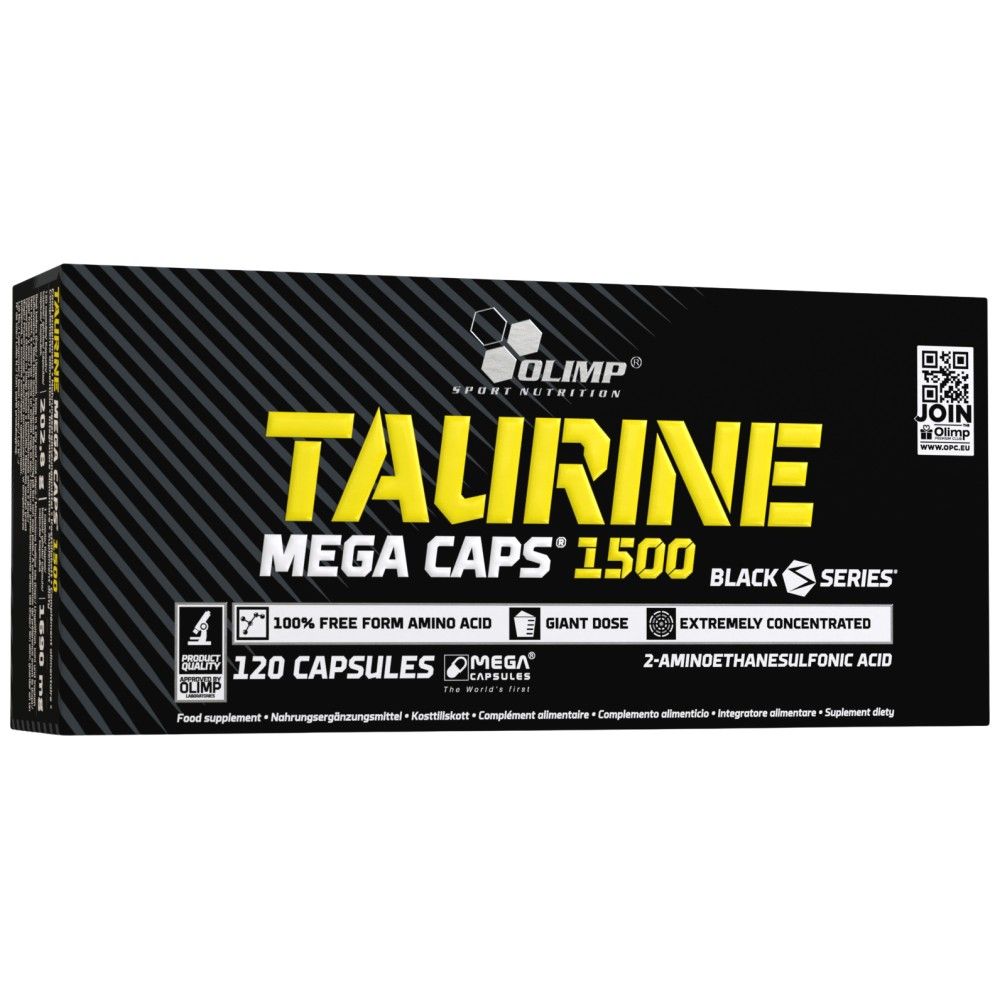 Taurine Mega Caps - 120 capsule
