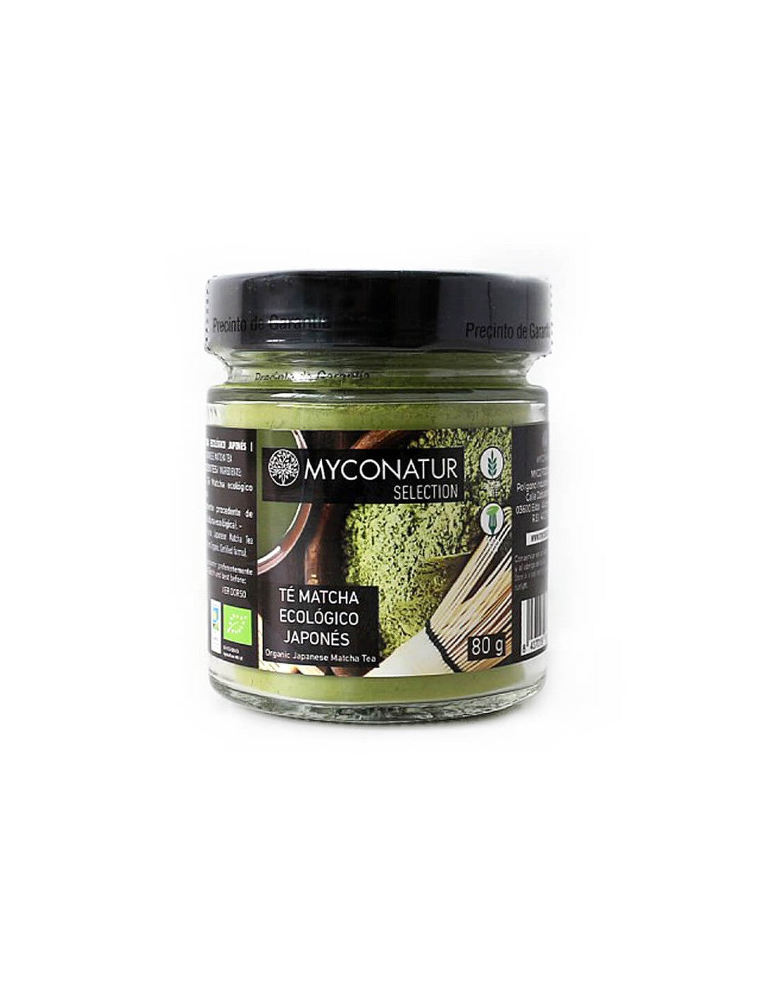 Te matcha japones, Bio - Bio matcha (ceai verde măcinat fin) pudră, 80 g Myconatur