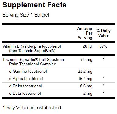Tocomin SupraBio 60 capsule de gel