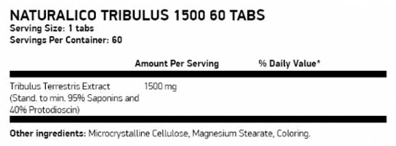 Tribulus 1500 - 60 tablete