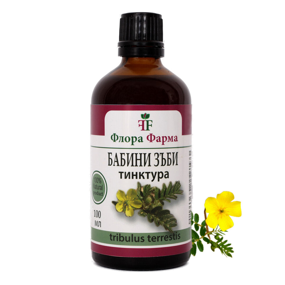 Tribulus Terrestis Granny's teeth 750 mg - tinctura 100 ml FLORA FARMA