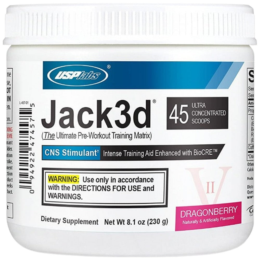 Jack3d - Formula avansata - 250 de grame