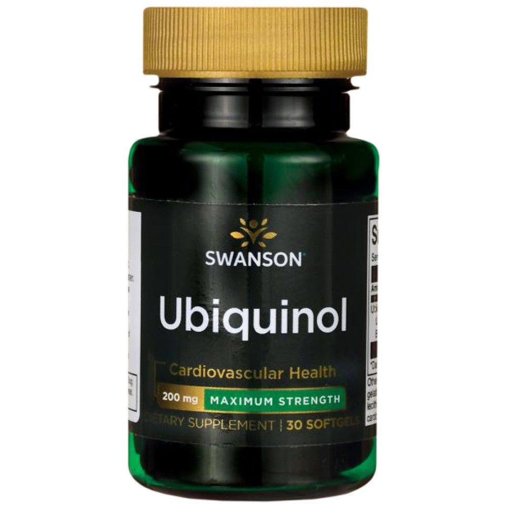Ubiquinol - Rezistență maximă 30 capsule de gel