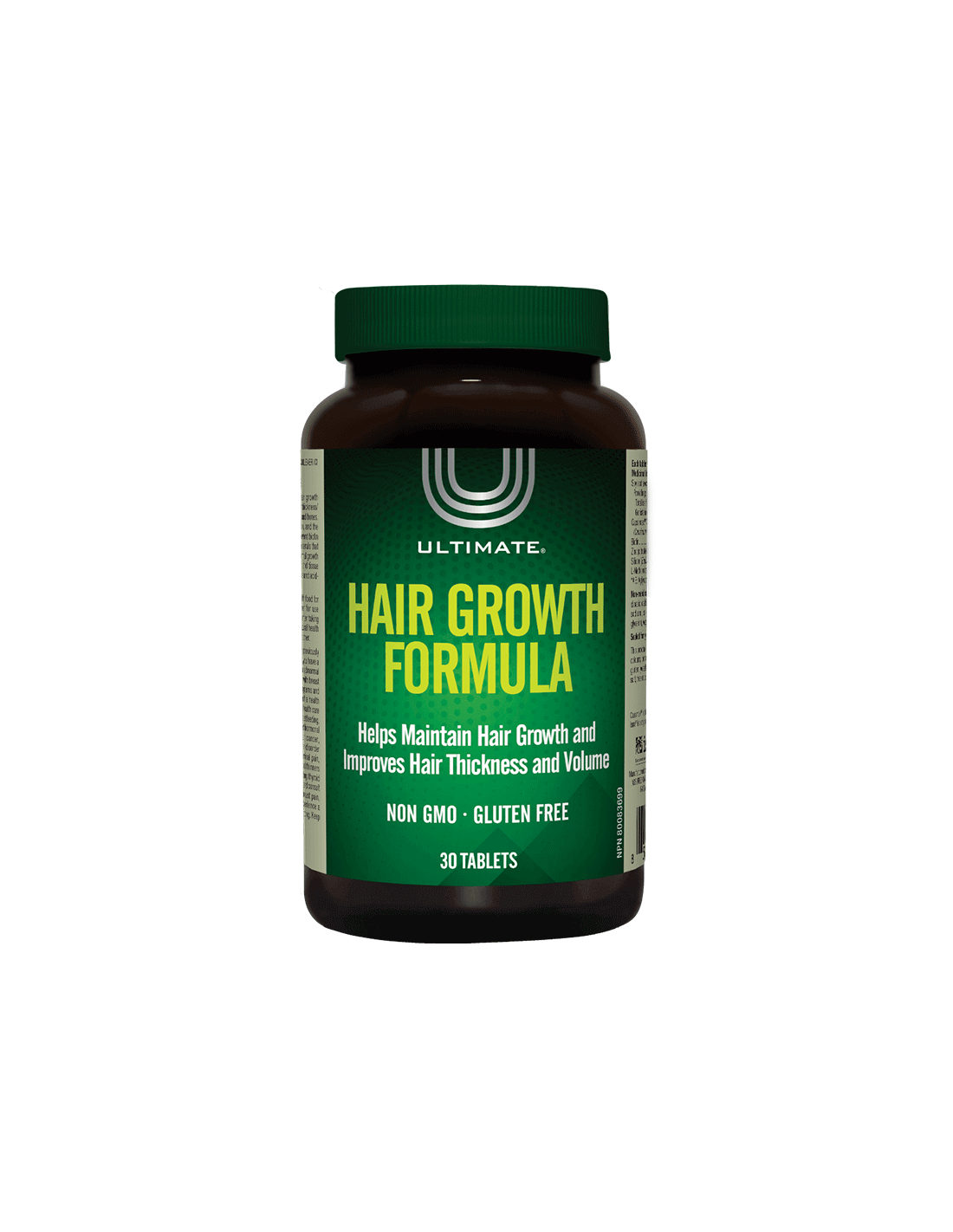 Ultimate® Formula pentru creșterea părului x 30 de tablete (pentru alopecie androgenetică)