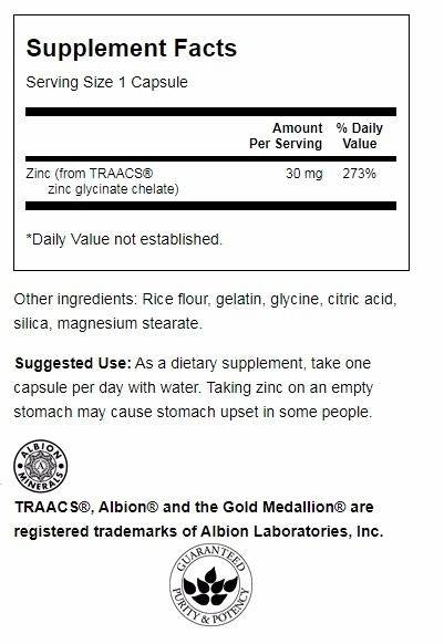 Ultra Albion Zinc Chelat 30 mg 90 capsule