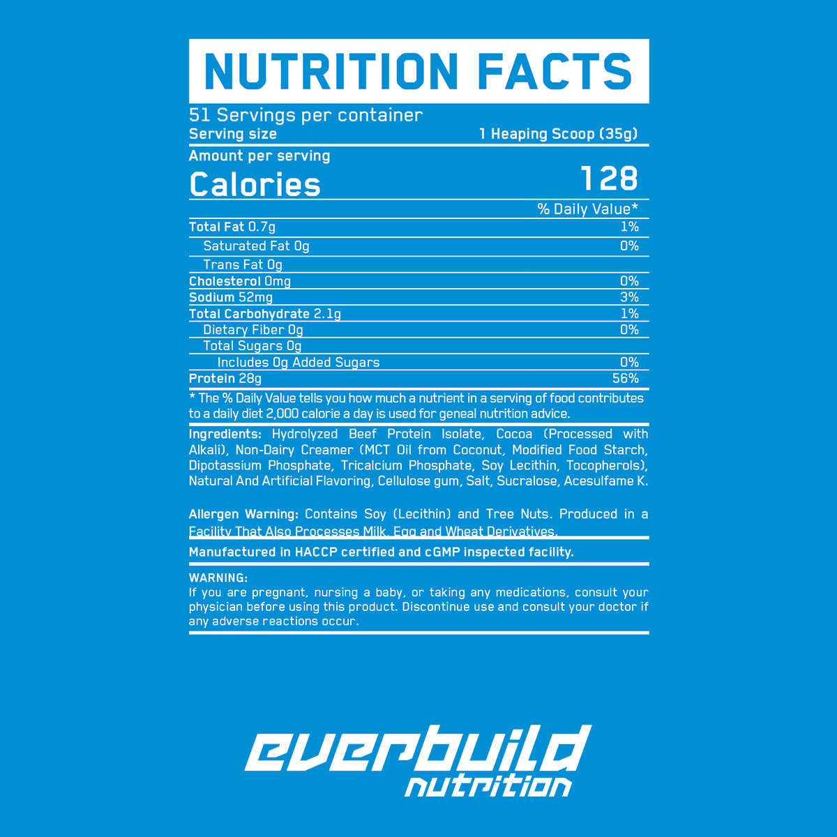 Ultra Premium 100% izolat proteic din carne de vită - 1,816 kg