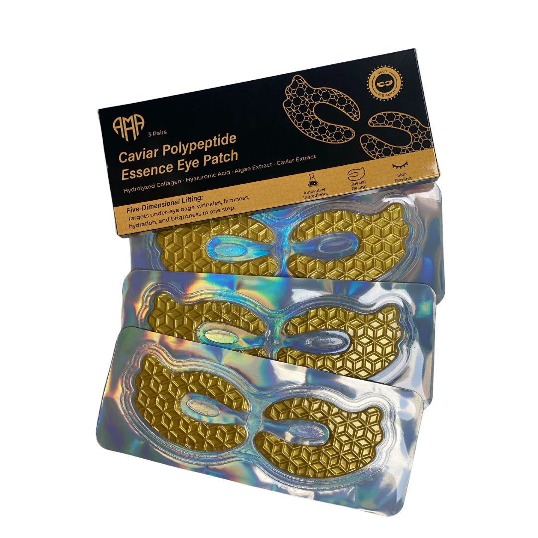 Caviar Polypeptide Essence Essence Patch - Colagen intensiv și îngrijire de hidratare (3 PC -uri)