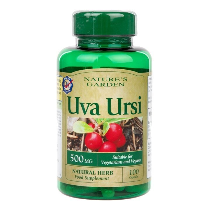 Urs (Uva Ursi) 500mg 100 capsule HOLLAND & BARRETT