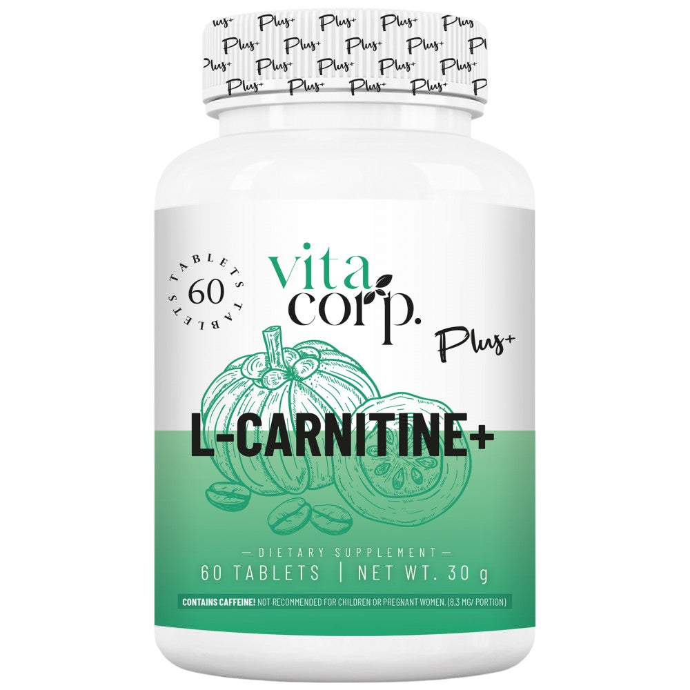 L-Carnitina+ | cu Garcinia, CLA și cafea verde - 60 de tablete