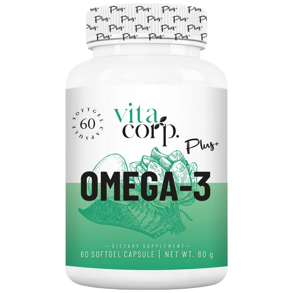 Ulei de pește Omega-3 1000 mg - 60 capsule de gel