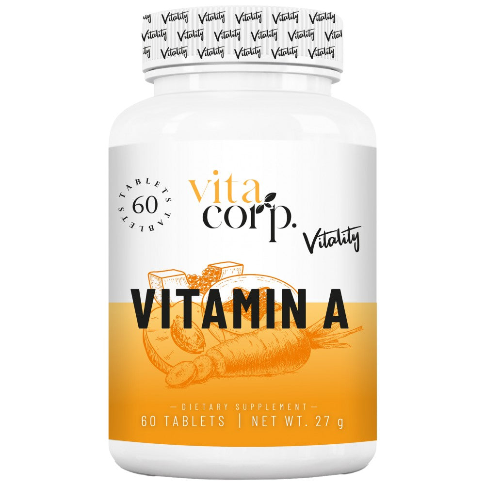 Vitamina A 2500 mcg - 60 tablete