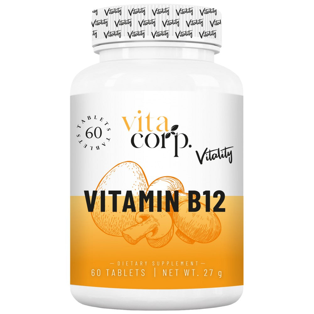 Vitamina B12 Cianocobalamina 12,5 mcg - 60 tablete