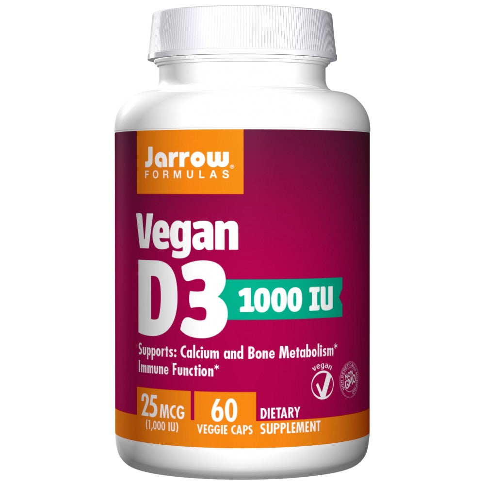 Vitamina D3 vegana 1000 UI 60 capsule