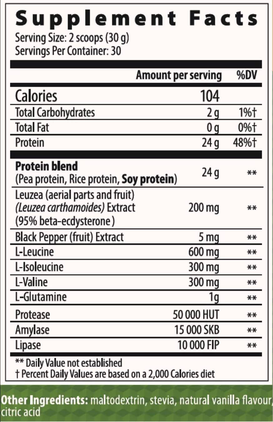 VeganPro / Amestec de proteine vegane - 900 de grame