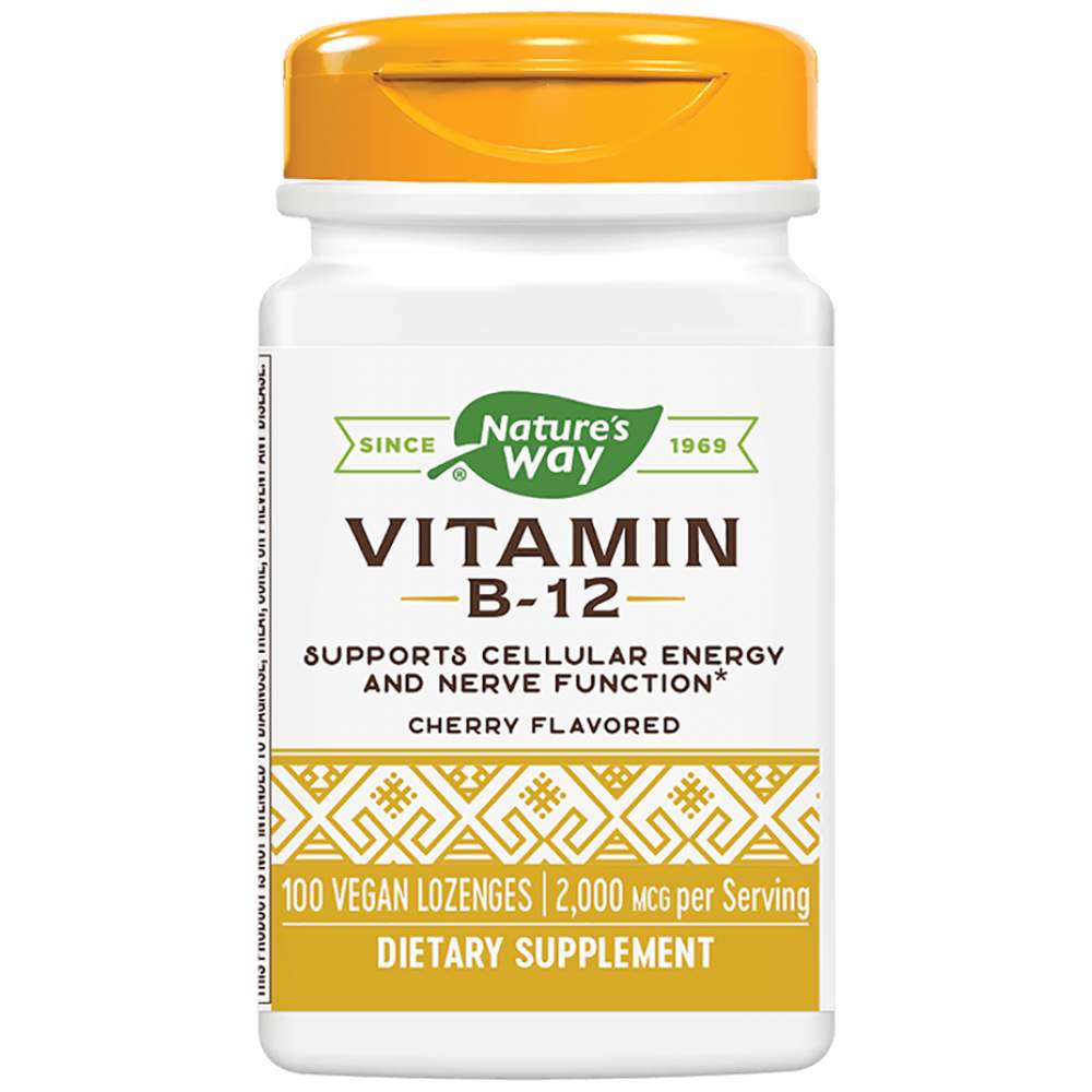 Vitamina B-12 2000 mcg - 100 drajeuri