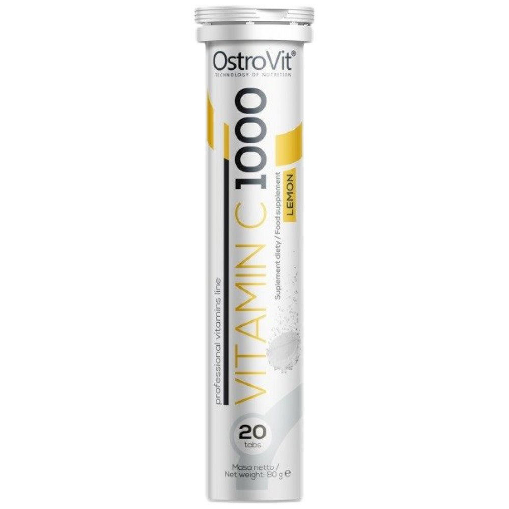 Vitamina C 1000 mg / Efervescente 20 comprimate solubile