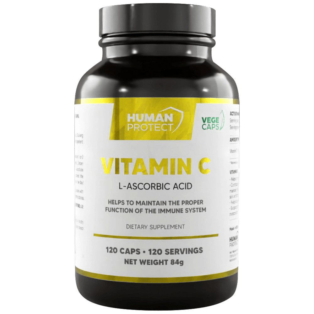 Vitamina C 500 mg | Acid L-ascorbic - 120 capsule