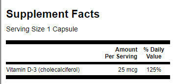 Vitamina D 1000 UI - 30 capsule