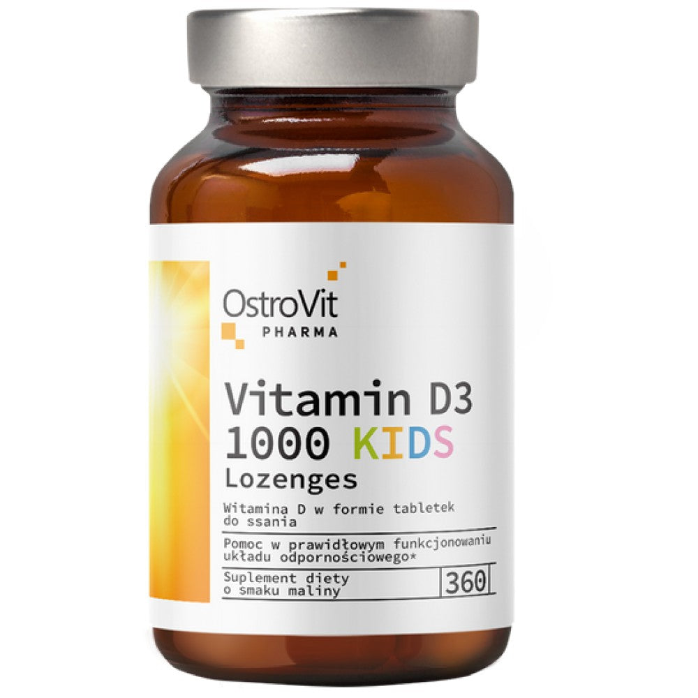 Vitamina D3 1000 Copii | Pastile 360 Comprimate sublinguale