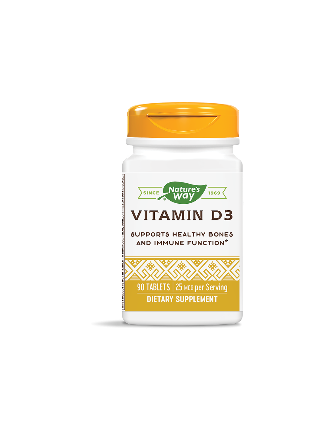 Vitamina D3/ Vitamina D3 1000 UI x 90 tablete Nature's Way