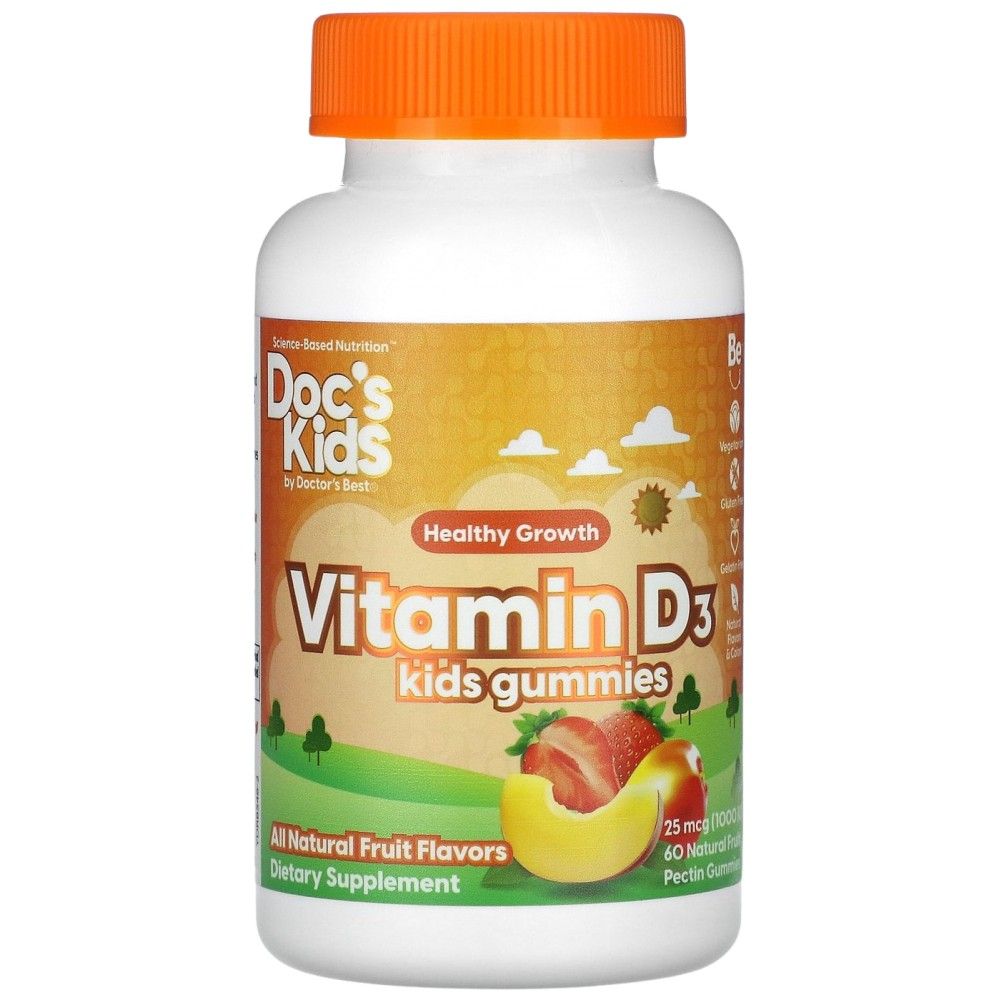 Gumii pentru copii cu vitamina D3 - 60 de gumii