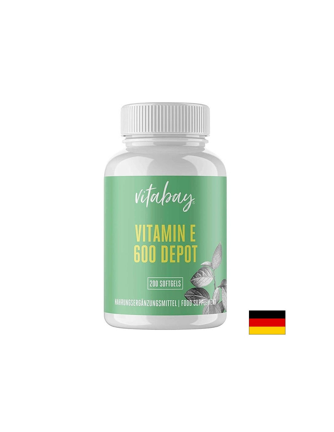 Vitamina E - Vitamina E 300 UI, 200 capsule softgel Vitabay