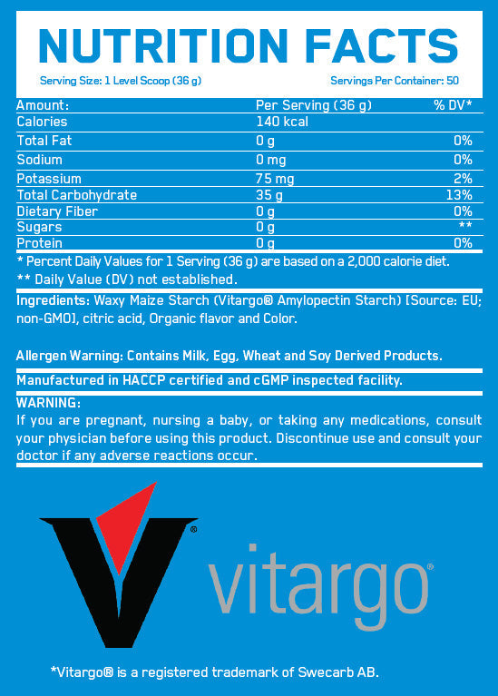 Încărcător de carbohidrați Vitargo - 1.816 KG