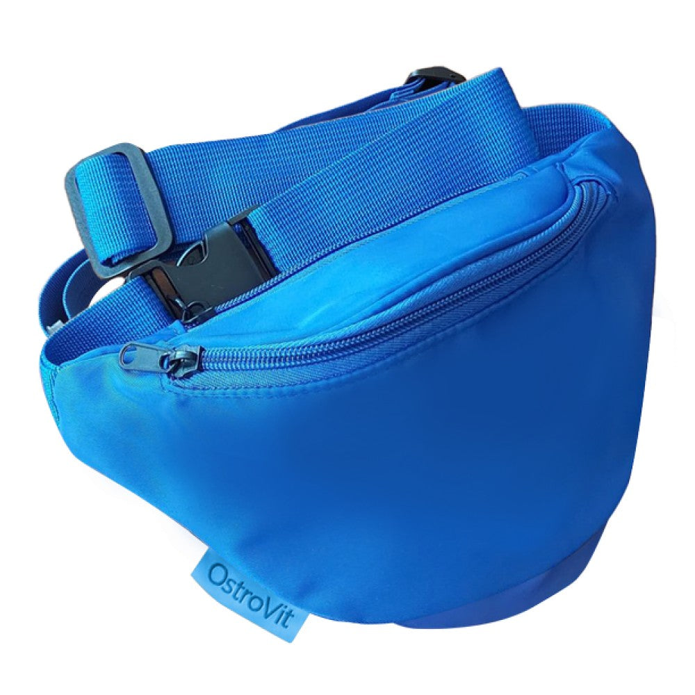 Geantă de talie impermeabilă | Geanta Crossbody Impermeabila - Albastra 25 x 16 cm