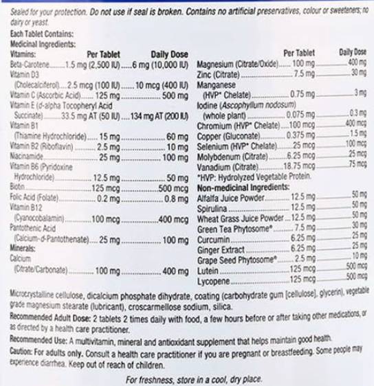WellBetX® Complete Diabetic - 120 tablete