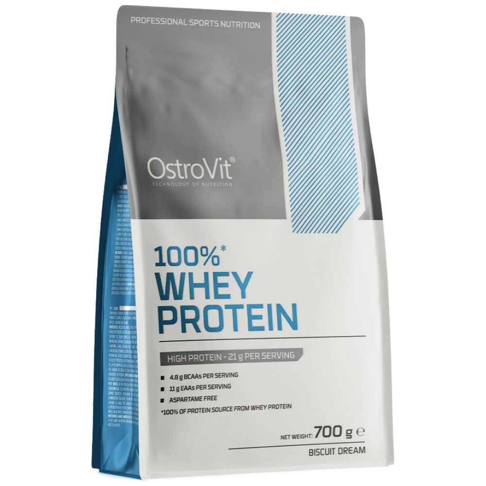 Proteine din zer | 100% concentrat de proteine din zer - 700 de grame