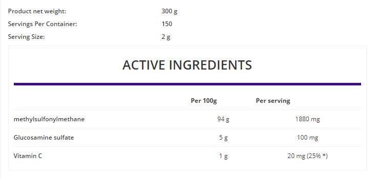 MSM Plus 300 de grame