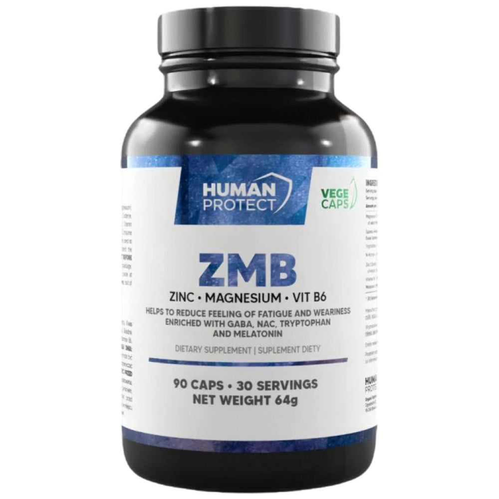 ZMB | Zinc, magneziu și B6 - 90 capsule