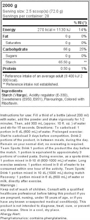 Vitargo Carboloader - 2000 grame