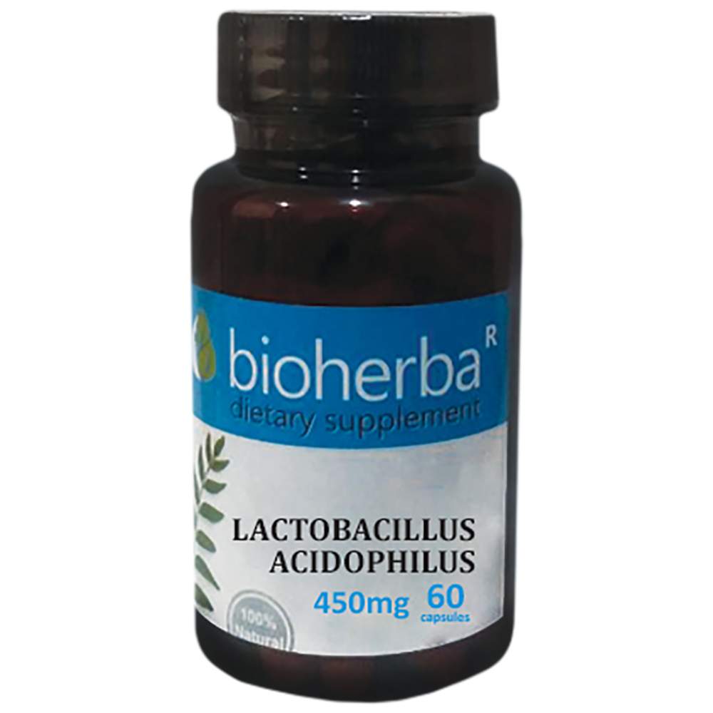 Lactobacillus Acidophilus 450 mg - 60 capsule