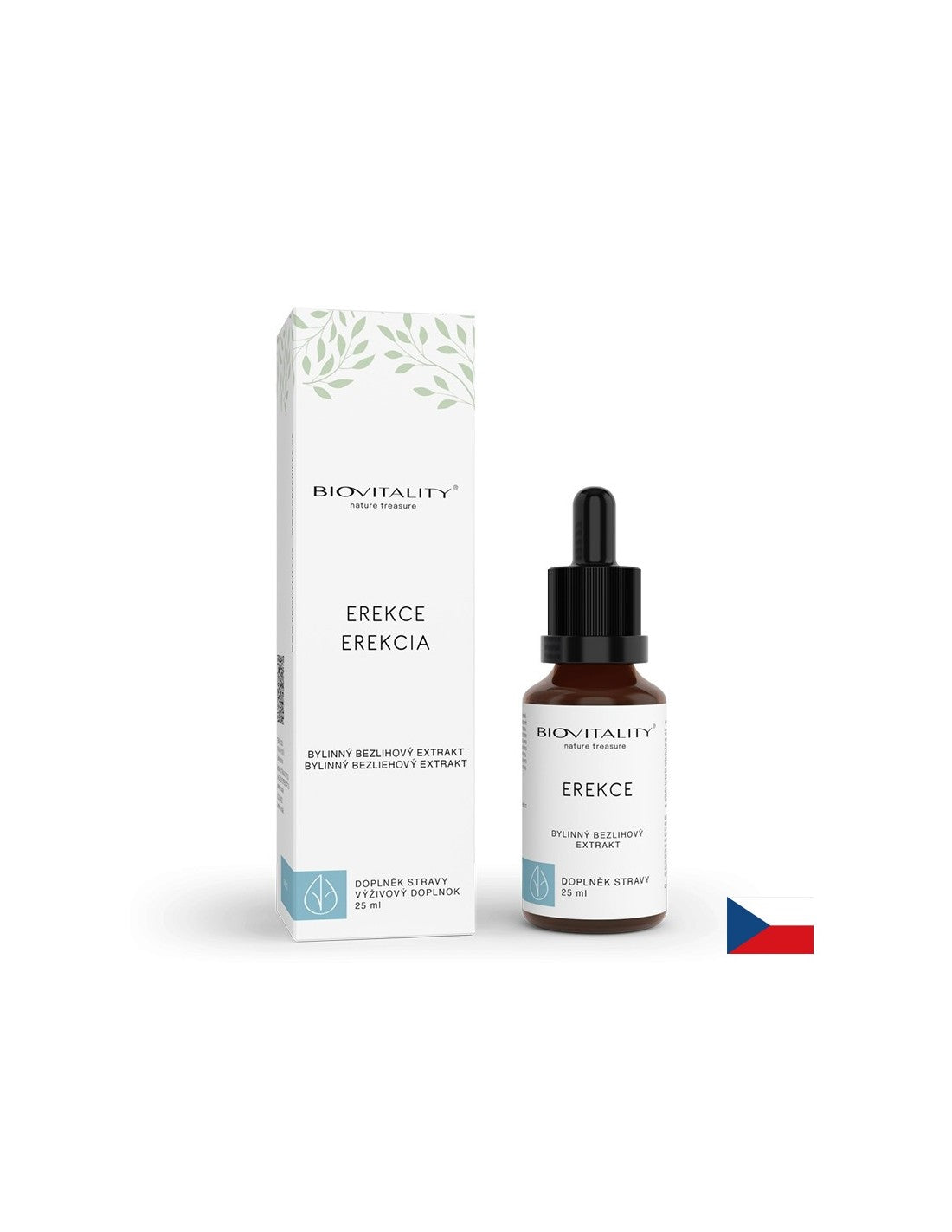 Afrodisiac pentru bărbați Biovitality®, tinctură de 25 ml (fără alcool)
