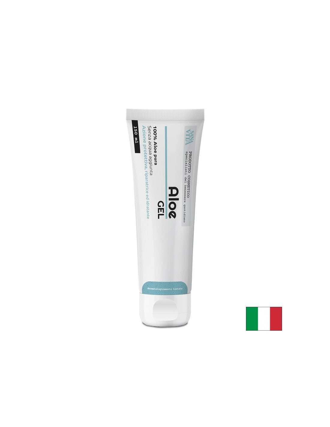 Gel de corp cu aloe vera SanaVita - Pentru o piele hidratată și catifelată, 150 ml