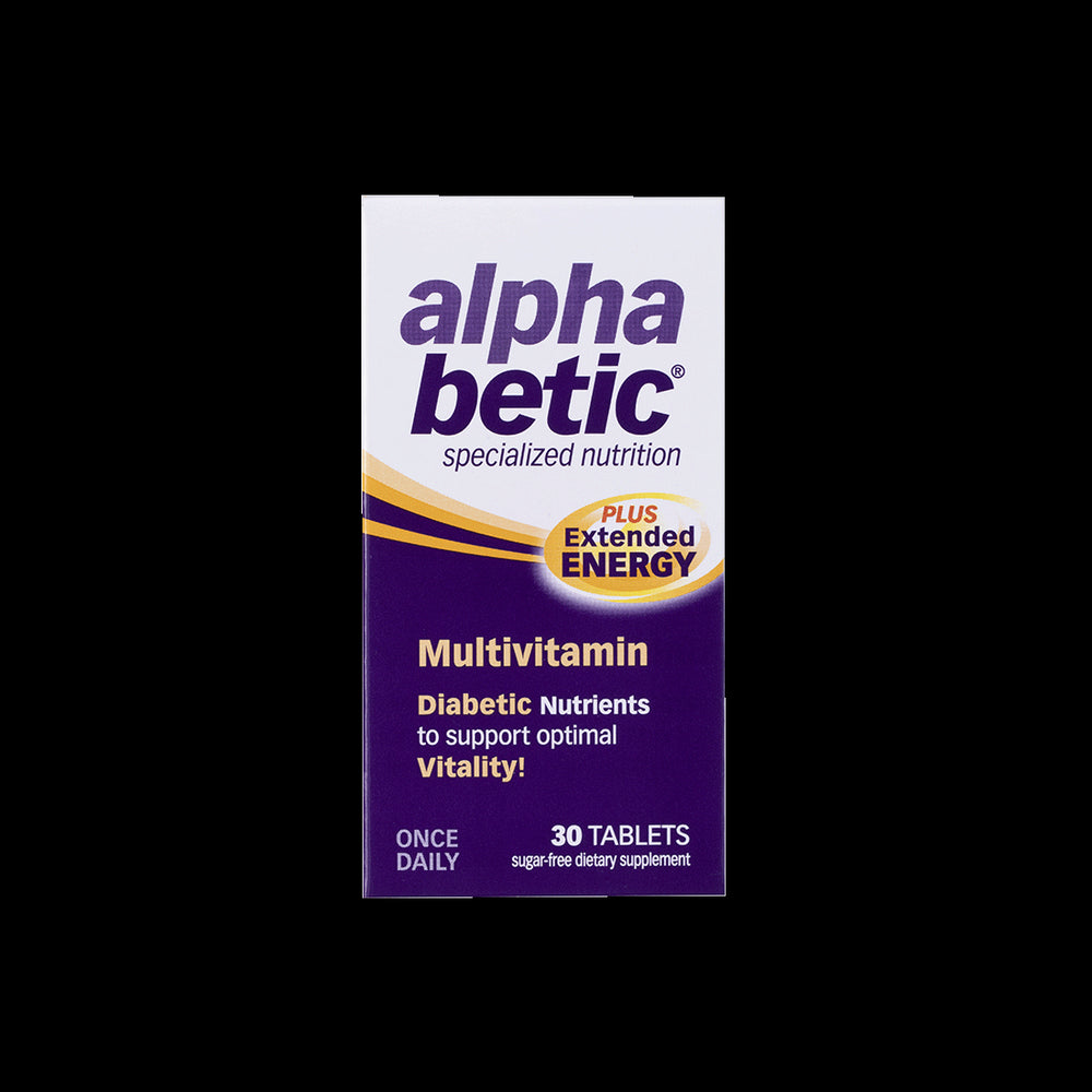Multivitamine energizante pentru diabetici - Alpha betic®, 30 comprimate