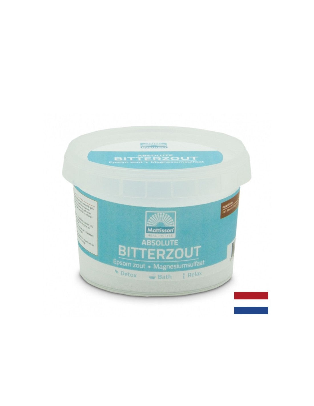 Sare Epsom (sulfat de magneziu), 650 g Mattisson Healthstyle