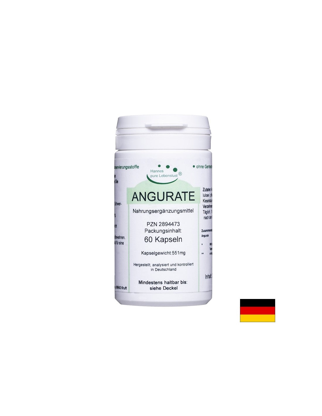 Angurate - Angurate 450 mg, 60 capsule El Compra
