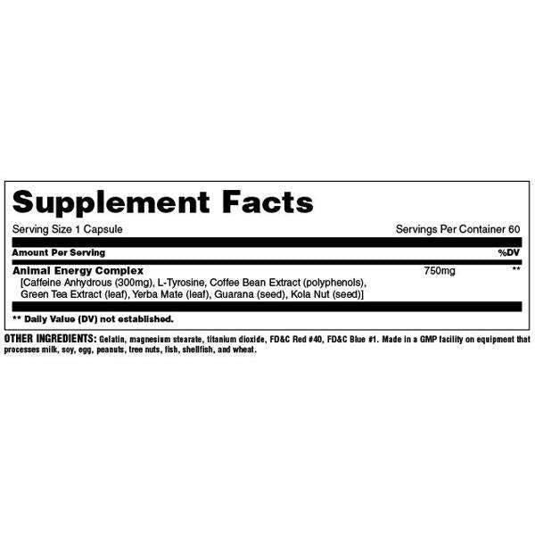 Energie animală - 60 capsule