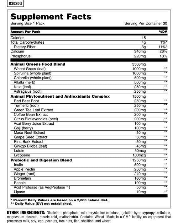 Verde animale - 30 pachete