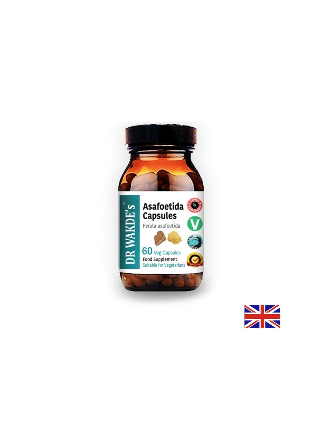 Asafoetida - Asafoetida Ayurveda, 60 capsule DR WAKDE's