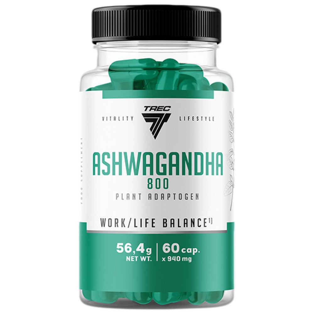 Ashwagandha 800 | Adaptogen vegetal - 60 capsule