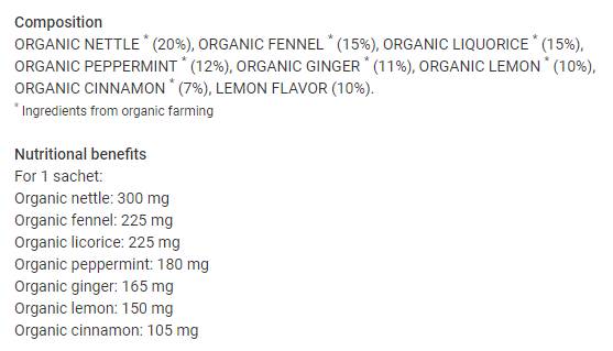 Detox Vegan | Ceai detoxifiant din plante - 20 plicuri