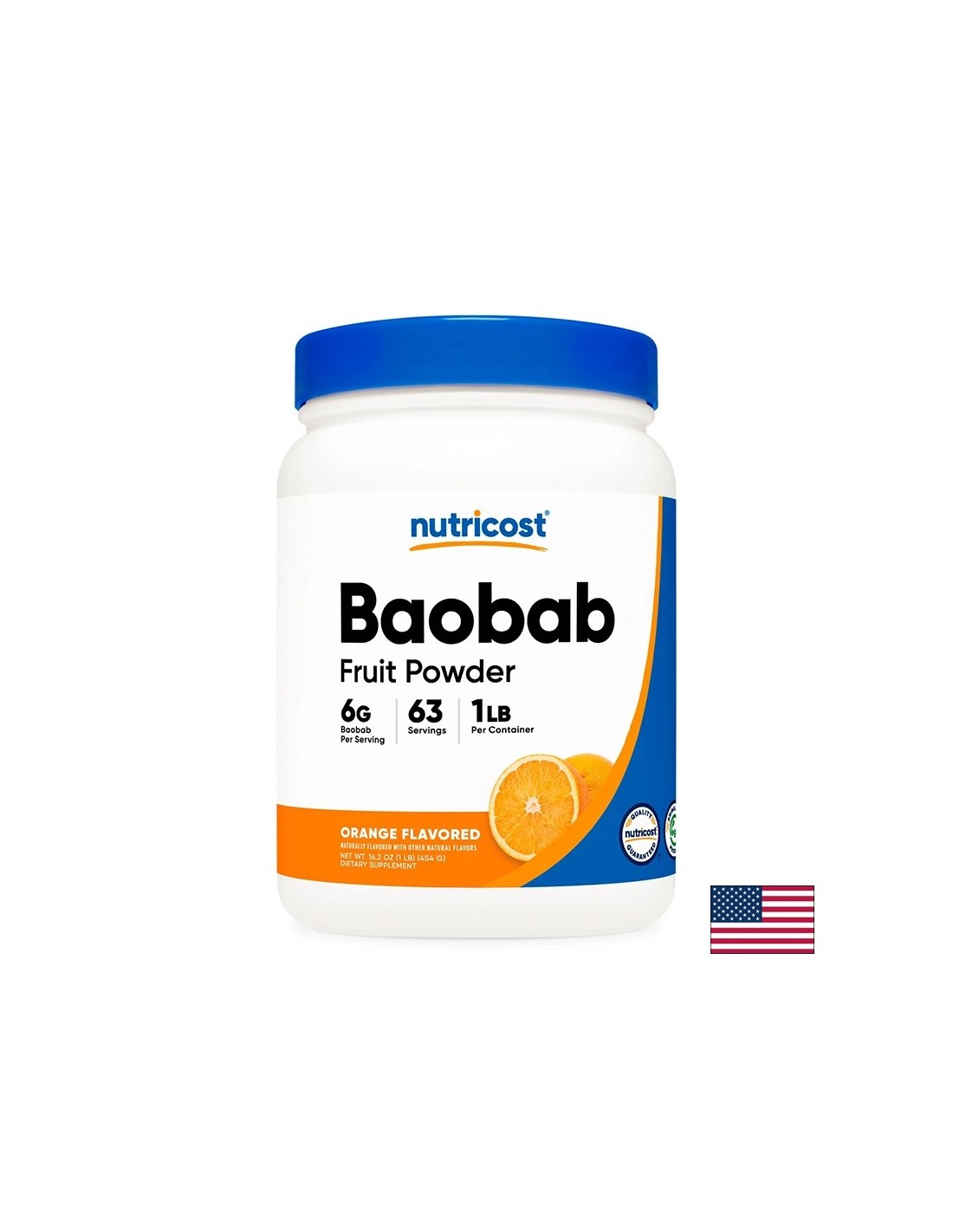 Baobab - Suport imunitar și confort digestiv, 453 g pulbere