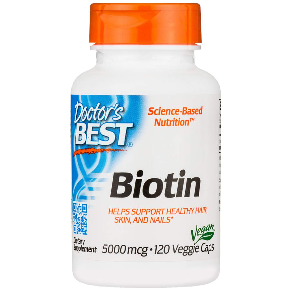 BEST Biotin 5000 mcg - 120 capsule