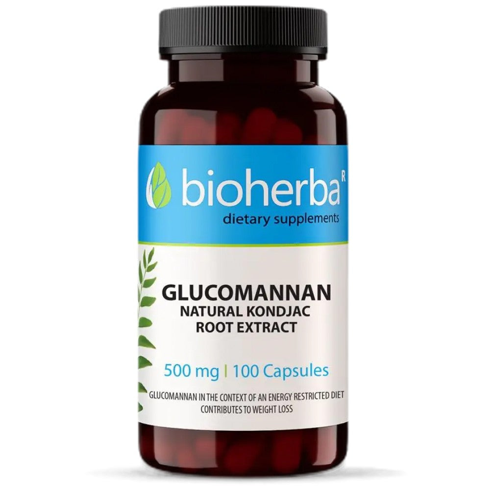 Glucomannan Natural Konjack Root Extract 560 mg - 100 capsule