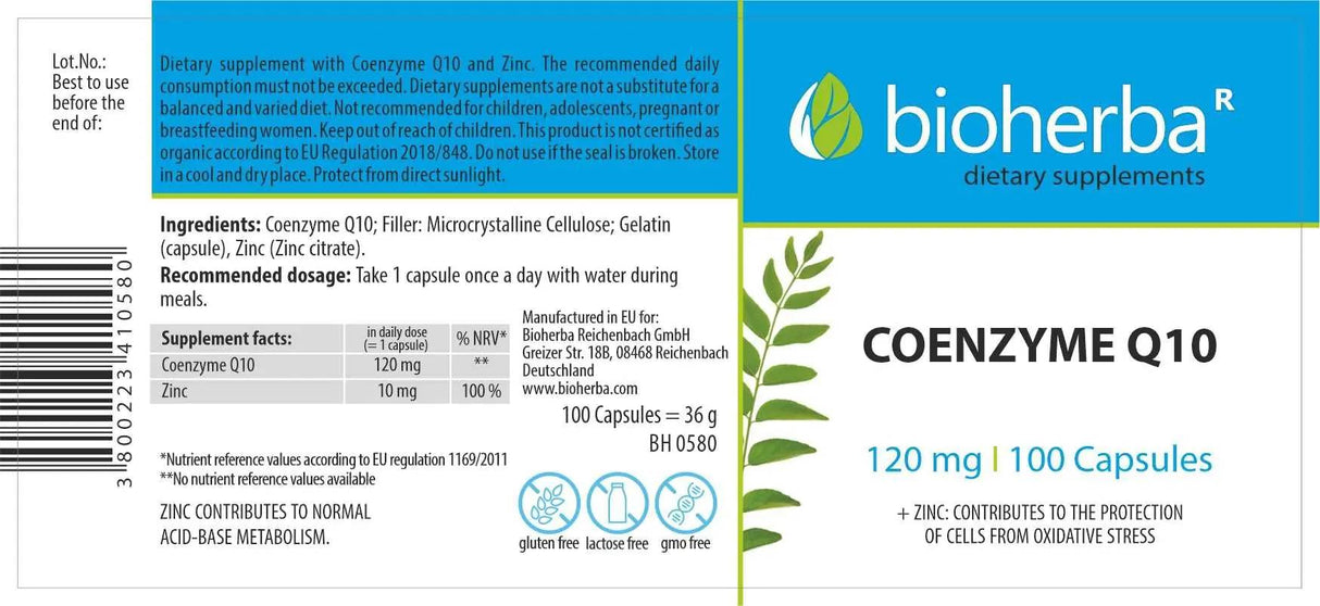 CoQ10 120 mg - 100 capsule