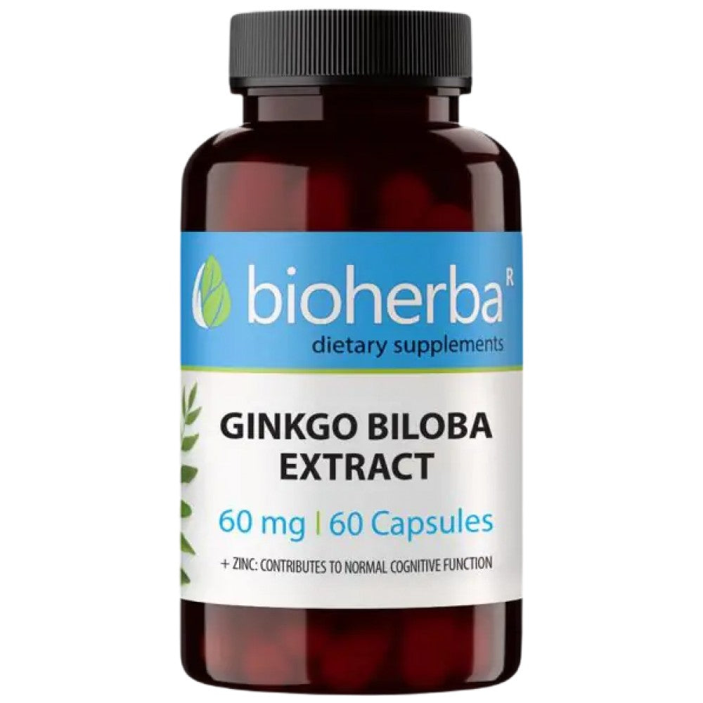 Extract de Ginkgo Biloba 60 mg - 60 capsule